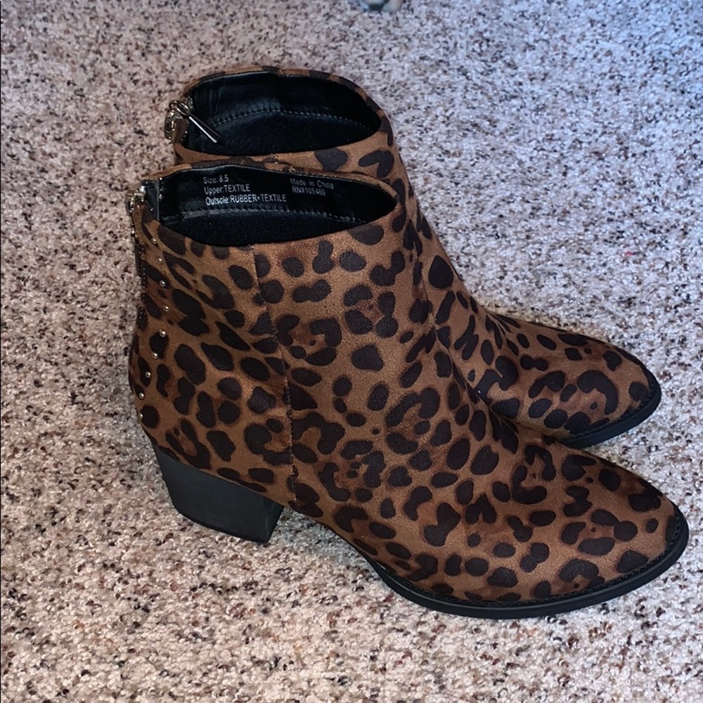 Leopard booties - Picture 5 of 6